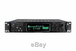 Technical Pro H1502URBT 1500W Pro Digital Amplifier/Preamp/Tuner/Bluetooth