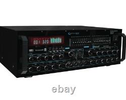 Technical Pro MM2000BT 2000 Watts Peak Mic Mixing Amplifier With Bluetooth