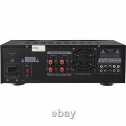 Technical Pro MM2000BT DJ Karaoke Mixer & Amplifier with Bluetooth + EQ 2000W