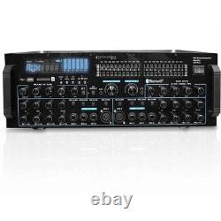 Technical Pro MM3000 Pro Bluetooth Mic Mixing Amplifier Black