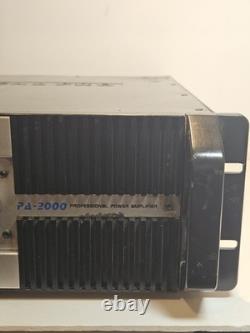 Technical Pro PA-2000 Professional Power Amplifier