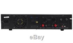 Technical Pro PX3000 Professional 2U 2-Ch. 3000W Power DJ Amplifier+Headphones