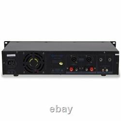 Technical Pro Professional 2-Channel 3000 Watt Power Amplifier with LED Meters