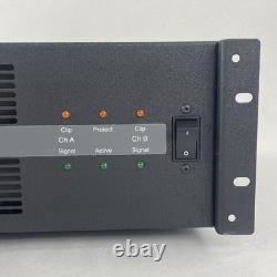 Tour Class Series Crest Audio Vs900 Professional Power Amplifier Tested