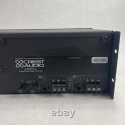 Tour Class Series Crest Audio Vs900 Professional Power Amplifier Tested