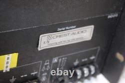 Tour Class Series Crest Audio Vs900 Professional Power Amplifier Tested WORKING