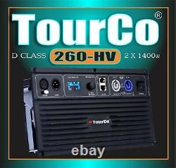 TourCo 2800 watt 2/ch Professional DSP Plate Power Amplifier Module Line Array