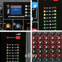 US 16 Channel Professional Powered Mixer power mixing Amplifier Amp 4000 Watts
