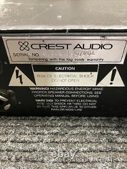 Used Crest Audio 7001 Professional Power Amplifier