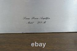 Very Rare Early BGW Professional Model 500R Rack Mount Amplifier New Caps As-Is