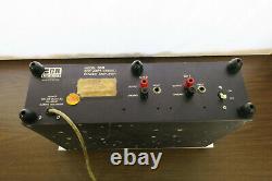 Very Rare Early BGW Professional Model 500R Rack Mount Amplifier New Caps As-Is