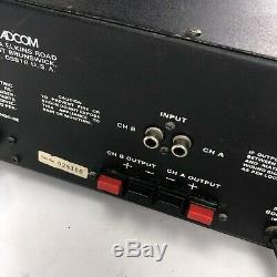 Vintage Adcom GFA-2 Stereo Amplifier 200 Watts Pro Audio