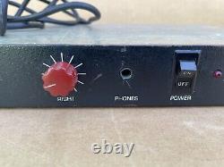 Vintage Bgw Systems Professional Power Amplifier Model 75 Red Knobs Tested