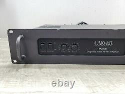 Vintage Carver PM-900 Professional Amplifier Powers Up PARTS/REPAIR
