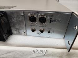 Vintage JBL SR6630 Urei Power Amplifier Rackmount 2-Channel Pro Audio Silver
