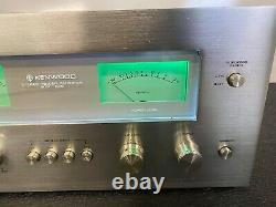 Vintage Kenwood 700M Stereo Power Amplifier. Pro Serviced