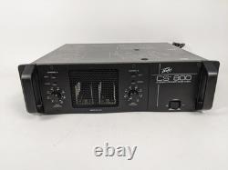 Vintage Peavey CS 800 Stereo Power Amplifier 2-Channel Rackmount Pro Audio USA