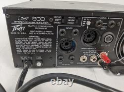 Vintage Peavey CS 800 Stereo Power Amplifier 2-Channel Rackmount Pro Audio USA