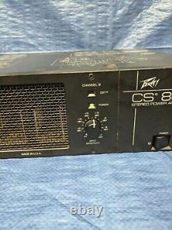 Vintage Peavey CS-800 Stereo Professional Power Amplifier