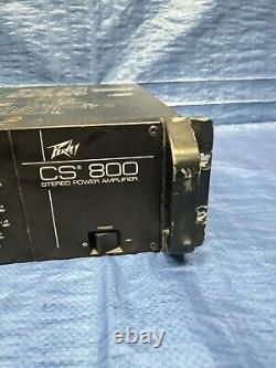 Vintage Peavey CS-800 Stereo Professional Power Amplifier