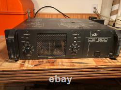 Vintage Peavey CS-800 Stereo Professional Power Amplifier 400 watts per channel