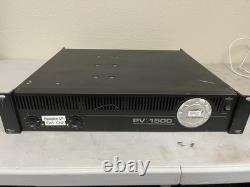 Vintage Peavey PV-1500 Professional Stereo Power Amplifier Tested Works