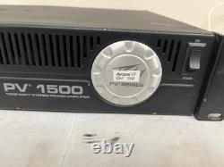 Vintage Peavey PV-1500 Professional Stereo Power Amplifier Tested Works