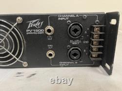 Vintage Peavey PV-1500 Professional Stereo Power Amplifier Tested Works