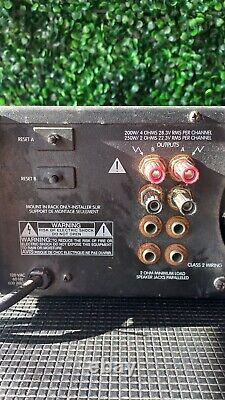 Vintage Peavey PV 500 Professional Stereo Power Amplifier 250 W X 2 Channel