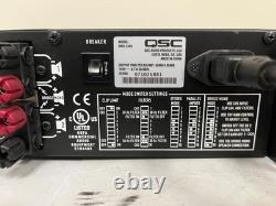 Vintage QSC RMX 850 Power Amplifier Rackmount 200WithChannel Pro Audio Amp