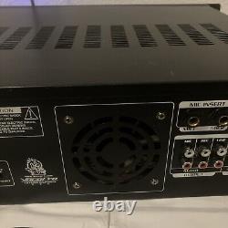 VocoPro DA-3700PRO Digital Karaoke Mixing Amplifier with Power Cord USED