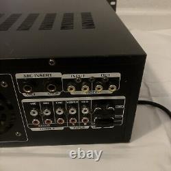 VocoPro DA-3700PRO Digital Karaoke Mixing Amplifier with Power Cord USED