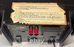 Vtg. Crown PS-400 Professional Power Amplifier. Tested/Working. VIDEO
