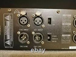 Wharfedale Pro CPD2600 Amplifiier, 2600W RMS. Flight case & leads