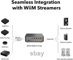 WiiM Vibelink Amp 100W Power Amplifier ESS DAC Compatible WiiM Mini/Pro