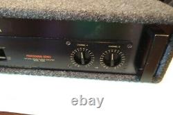 YAMAHA NATURAL SOUND Pro Series P2100 Power Amp with Custom Case - HARDLY USED