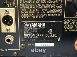 Yamaha Model P-2200 Professional Series 2 Channel Amplifier 200 WPC Tested
