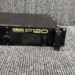 Yamaha P120 Professional Power Amplifier Black
