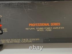 Yamaha P2100 Professional Series Natural Sound Power Amplifier (READ DESC)