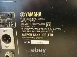 Yamaha P2201 Professional Power Hifi Amplifier Rare Classic Mint Like P2200