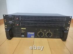 Yamaha P3200 Power Amplifier GQ1031BII Equalizer Tested Working Pro Audio? Japan