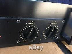 Yamaha PC1002 Professional Stereo Power Amplifier Analog amp with manual PC 1002