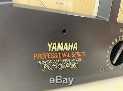 Yamaha PC2002M Professional Power Amplifier Amp Tested Working Used