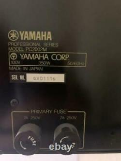 Yamaha PC2002M Professional Series Power Amplifier From Japan Used