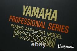Yamaha PC2002M Professional Series Power Amplifier in Very Good Condition