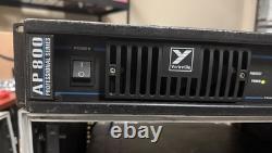 Yorkville AP800 Professional Series Amplifier One Working Side