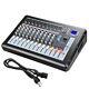 10 Channel Professional Dj Power Mixer Usb System Amp Amplificateur Amp 16dsp Lcd Record
