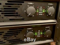 (2) Carver Professional Pxm450 Pxm450 Amplificateur Professionnel Rare! Excellent