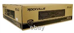(2) Enceintes Pro Audio 3 Voies Rockville RSG15.24 Dual 15 3000w + Amplificateur de Puissance