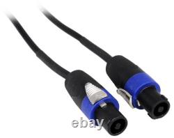 (2) Enceintes Pro Audio 3 Voies Rockville RSG15.24 Dual 15 3000w + Amplificateur de Puissance